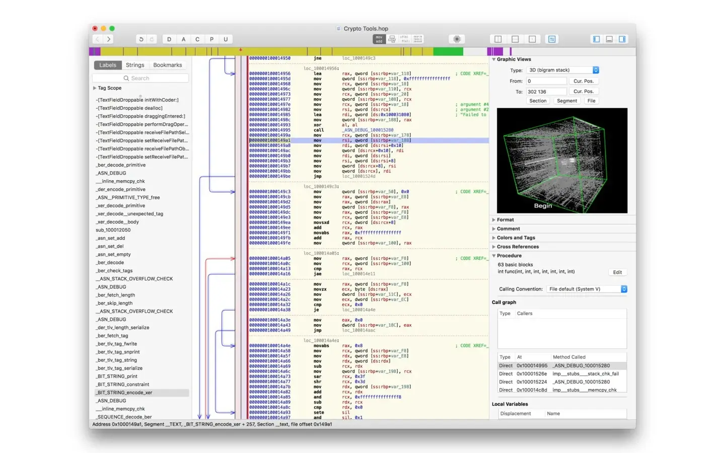 Hopper Disassembler screenshot 4